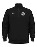 Under Armour Men's Rival Fleece Quarter-Zip Embroidered Pullover - 1386016