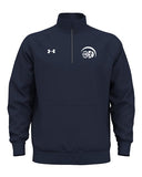Under Armour Men's Rival Fleece Quarter-Zip Embroidered Pullover - 1386016