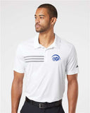 Adidas Men's 3-Stripes Chest Embroidered Polo - A324