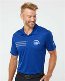 Adidas Men's 3-Stripes Chest Embroidered Polo - A324
