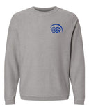 Unisex Corded Embroidered Crewneck Sweatshirt - D02