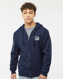 Unisex Full-Zip Hooded Printed / Embroidered Sweatshirt - 331